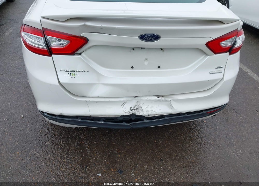 2016 FORD FUSION VIN: 3FA6P0HD3GR360764