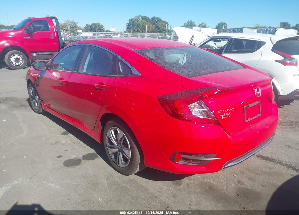 2021 HONDA CIVIC LX VIN: 2HGFC2F63MH521631