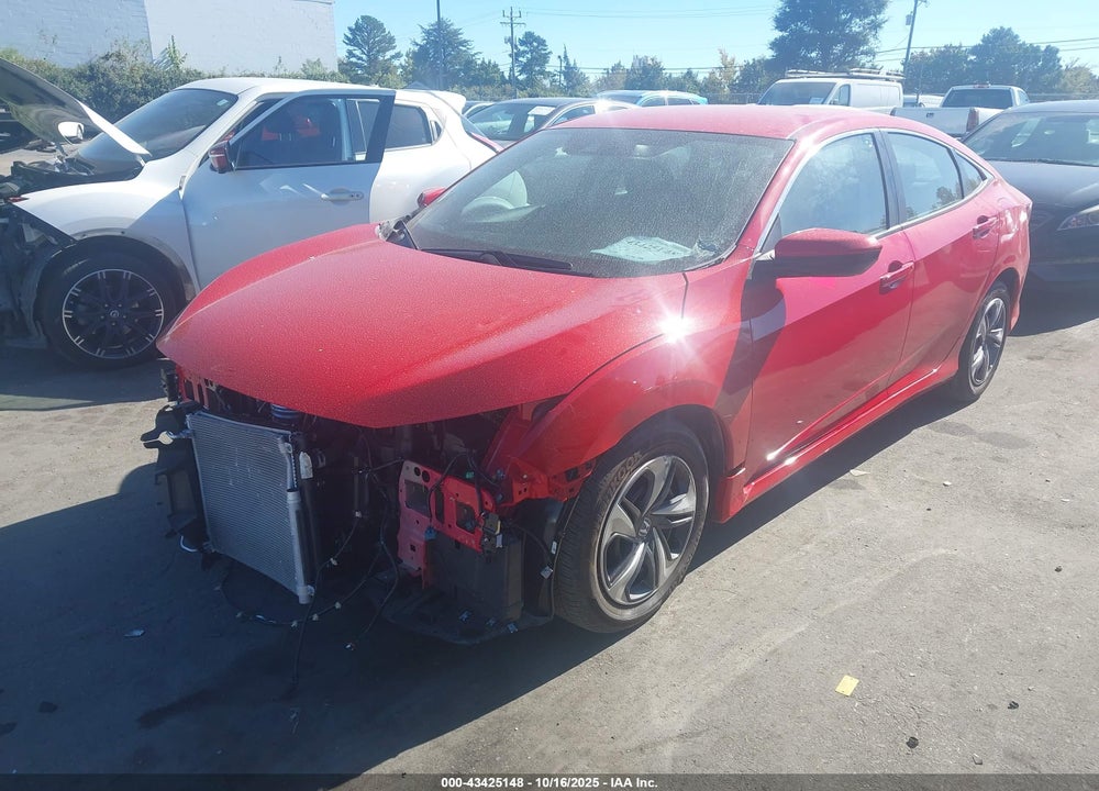 2021 HONDA CIVIC LX VIN: 2HGFC2F63MH521631