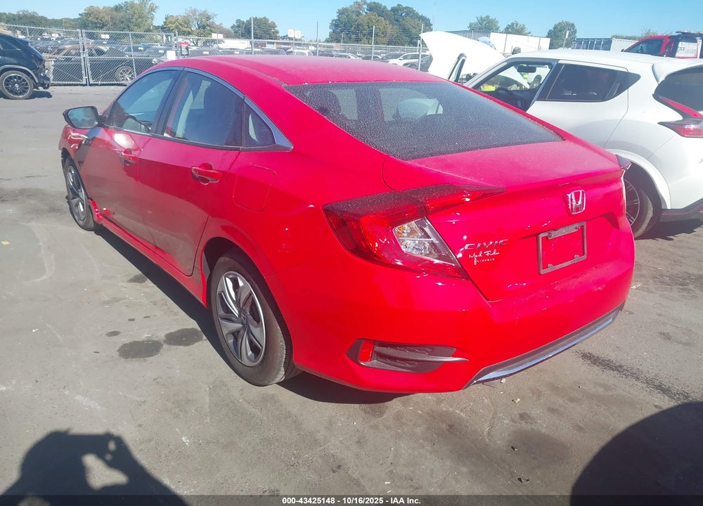 2021 HONDA CIVIC LX VIN: 2HGFC2F63MH521631