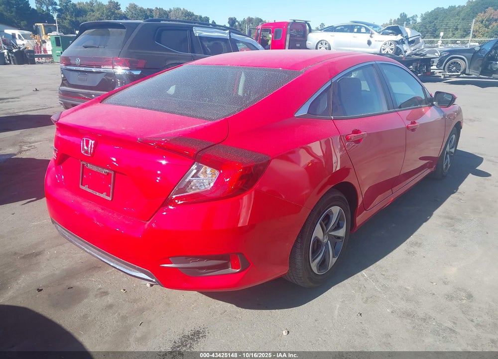 2021 HONDA CIVIC LX VIN: 2HGFC2F63MH521631