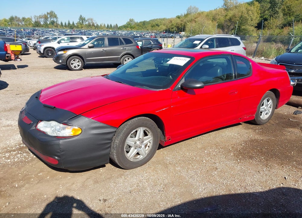 2004 CHEVROLET MONTE CARLO SS VIN: 2G1WX12K649410929