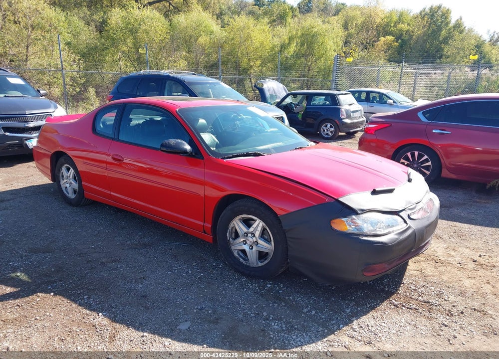 2004 CHEVROLET MONTE CARLO SS VIN: 2G1WX12K649410929