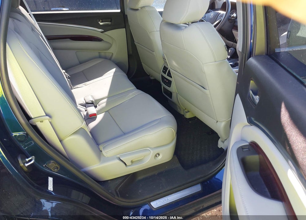 2015 ACURA MDX VIN: 5FRYD4H49FB029804