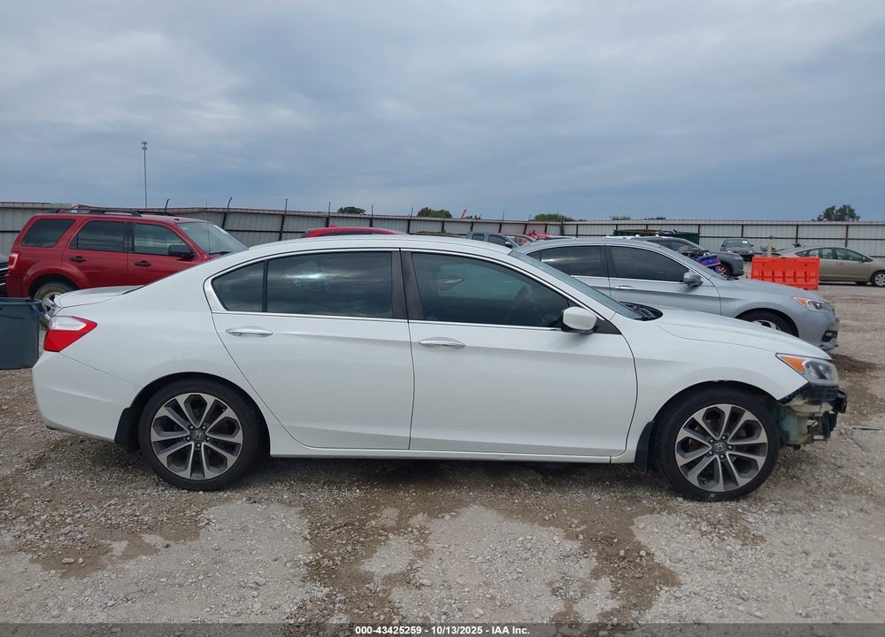 2015 HONDA ACCORD SPORT VIN: 1HGCR2F56FA221897