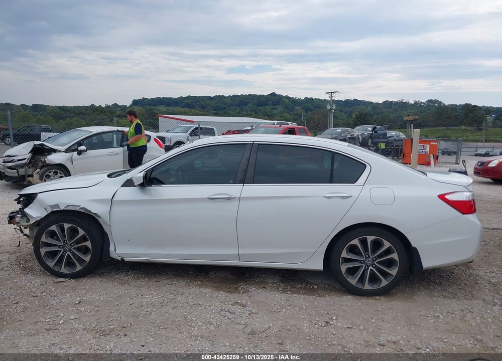 2015 HONDA ACCORD SPORT VIN: 1HGCR2F56FA221897