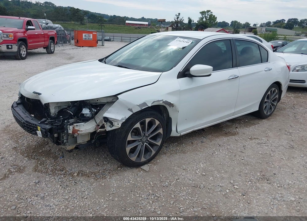 2015 HONDA ACCORD SPORT VIN: 1HGCR2F56FA221897