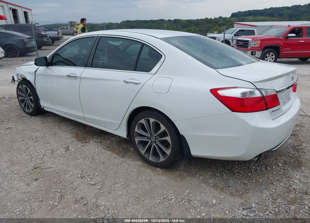 2015 HONDA ACCORD SPORT VIN: 1HGCR2F56FA221897
