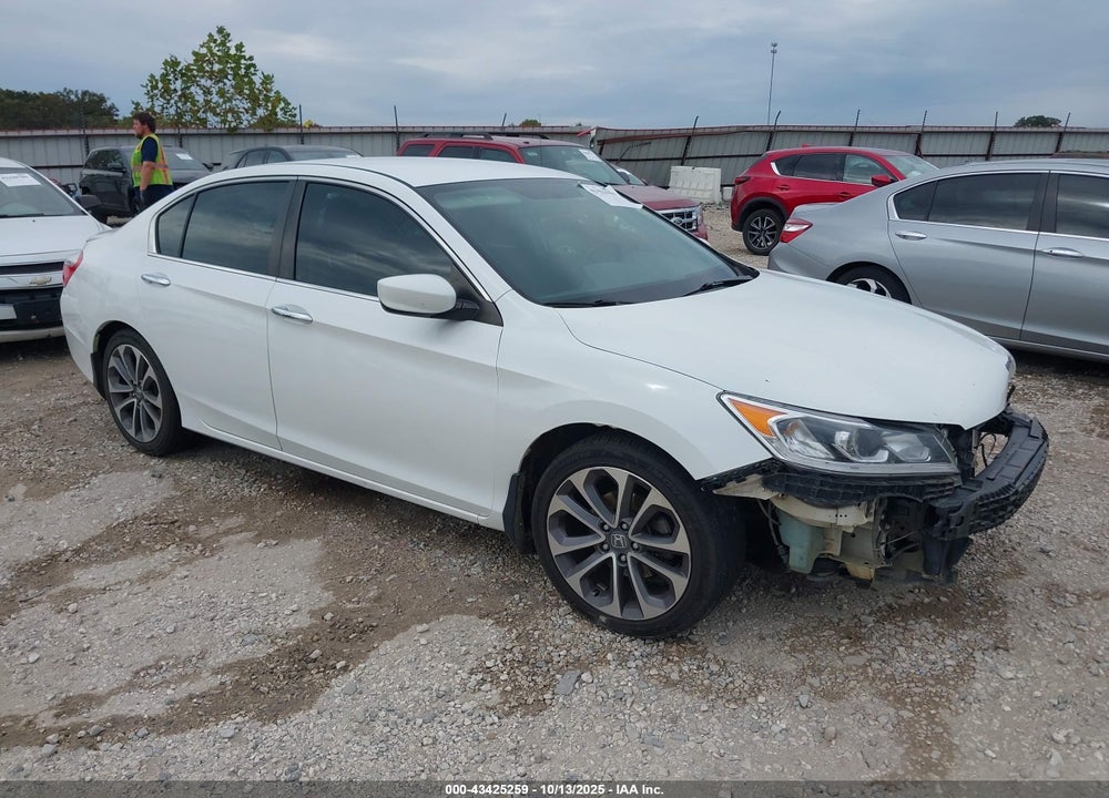 2015 HONDA ACCORD SPORT VIN: 1HGCR2F56FA221897