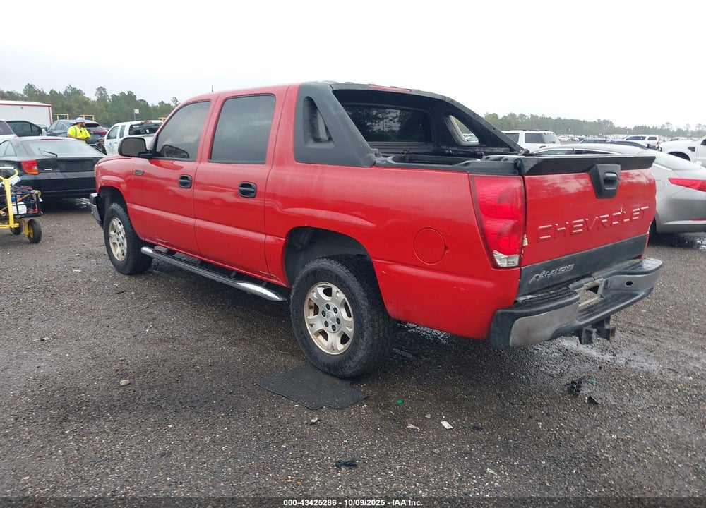 2005 CHEVROLET AVALANCHE 1500 Z66 VIN: 3GNEC12Z25G177691