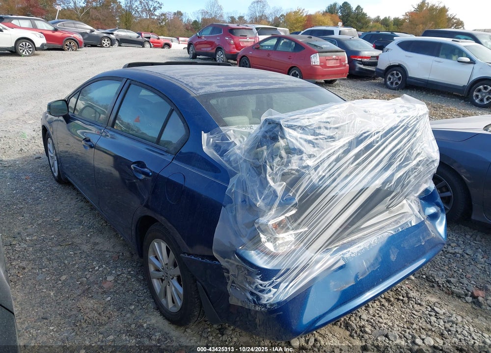 2012 HONDA CIVIC EX VIN: 19XFB2F89CE036987