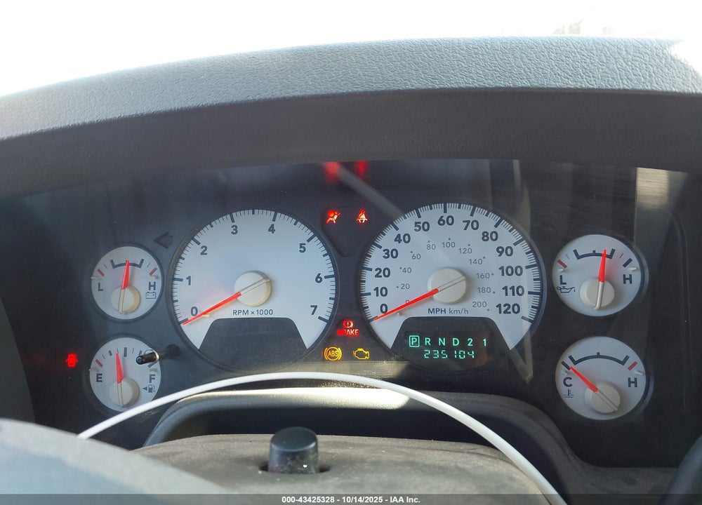 2006 DODGE RAM 1500 VIN: 1D7HU18256S670777