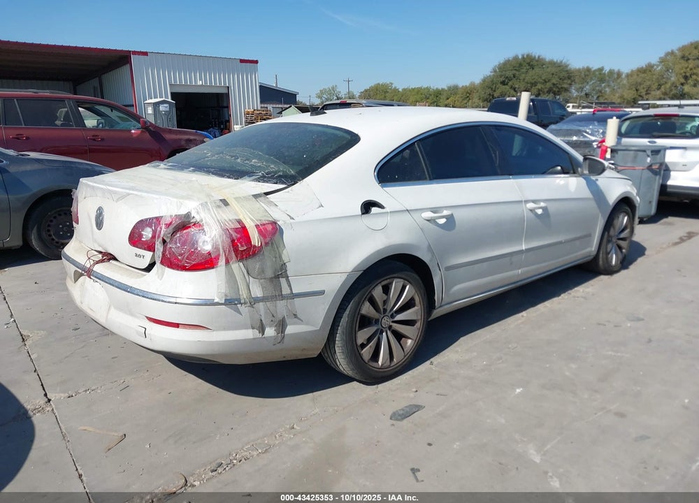 2012 VOLKSWAGEN CC SPORT VIN: WVWMP7AN3CE509216