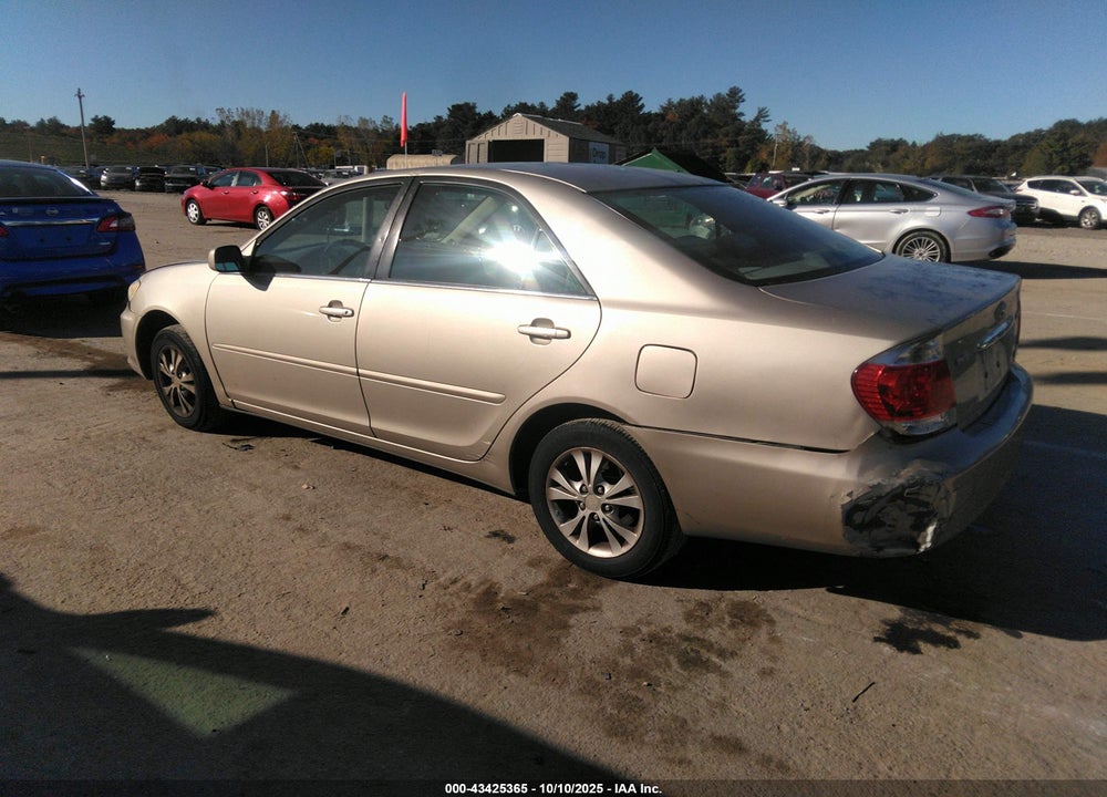2005 TOYOTA CAMRY LE V6 VIN: 4T1BF30K95U617838