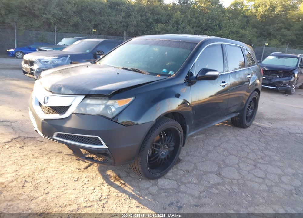 2013 ACURA MDX VIN: 2HNYD2H41DH517295