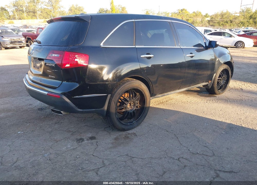 2013 ACURA MDX VIN: 2HNYD2H41DH517295