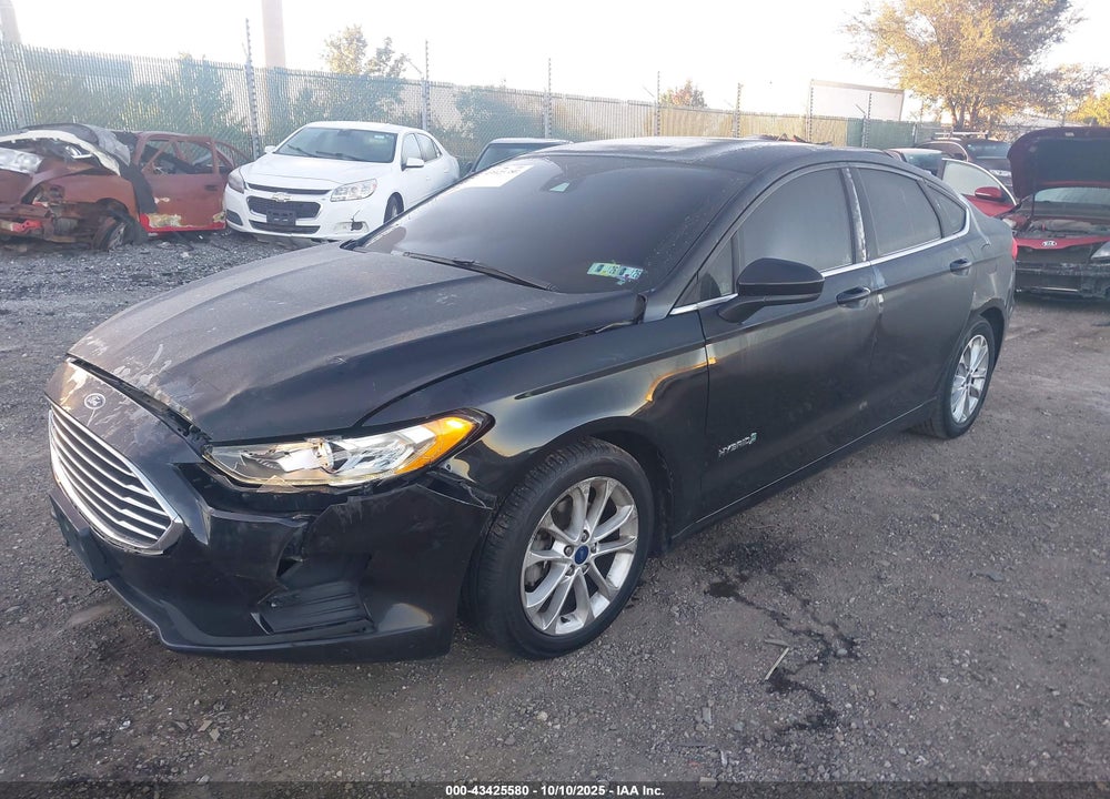 2019 FORD FUSION HYBRID SE VIN: 3FA6P0LU6KR241297