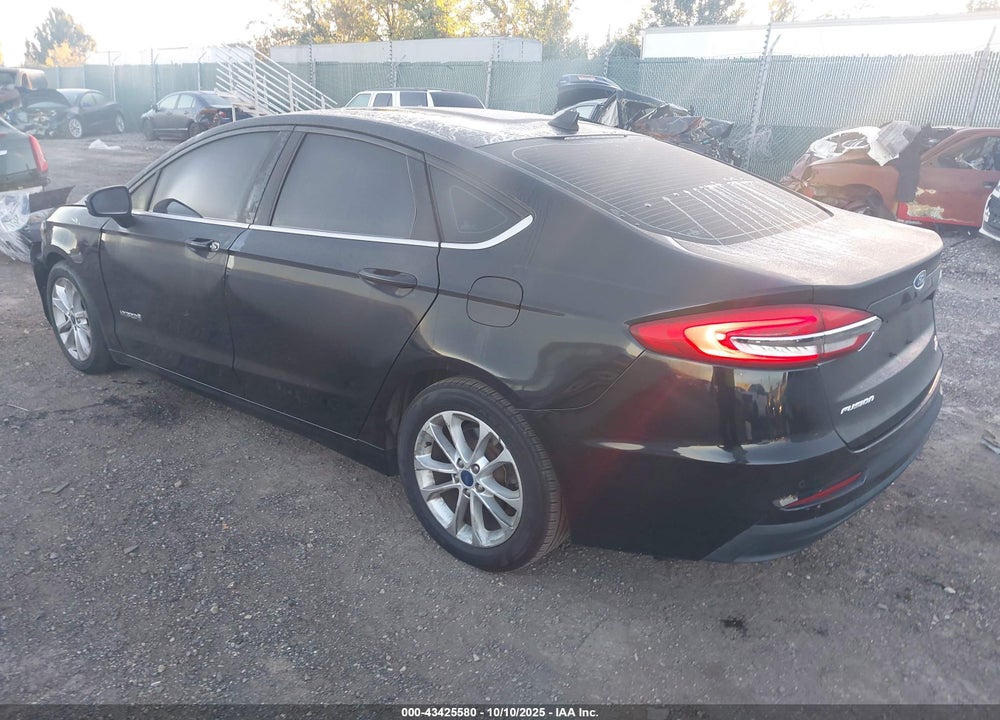 2019 FORD FUSION HYBRID SE VIN: 3FA6P0LU6KR241297
