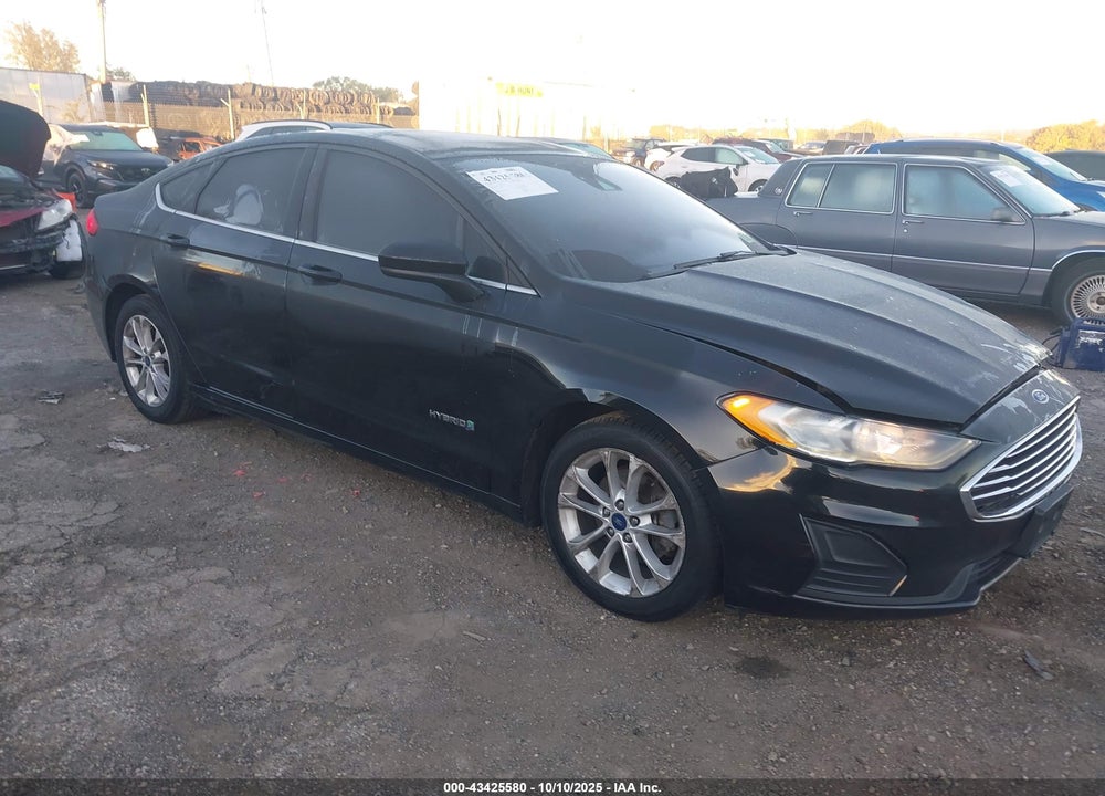 2019 FORD FUSION HYBRID SE VIN: 3FA6P0LU6KR241297