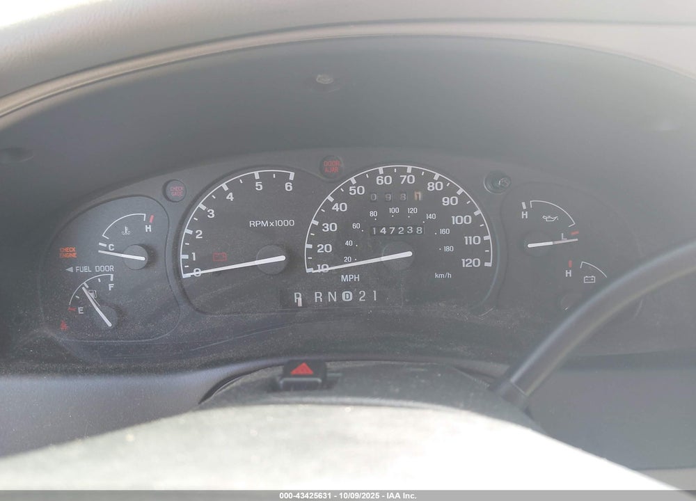 1998 MAZDA B3000 SE VIN: 4F4YR16U1WTM39344