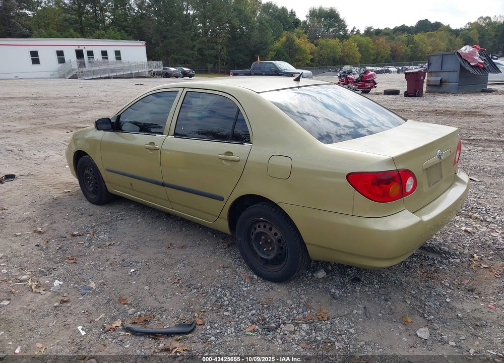 2003 TOYOTA COROLLA CE VIN: 1NXBR32E83Z021776