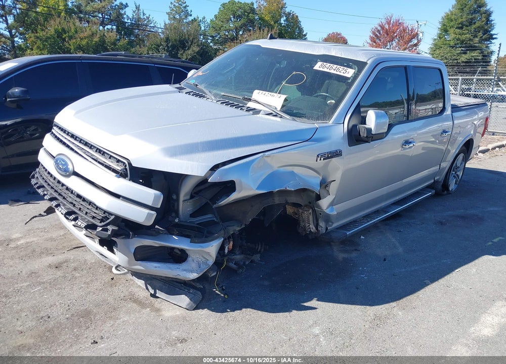 2019 FORD F-150 LARIAT VIN: 1FTEW1E46KFA73265