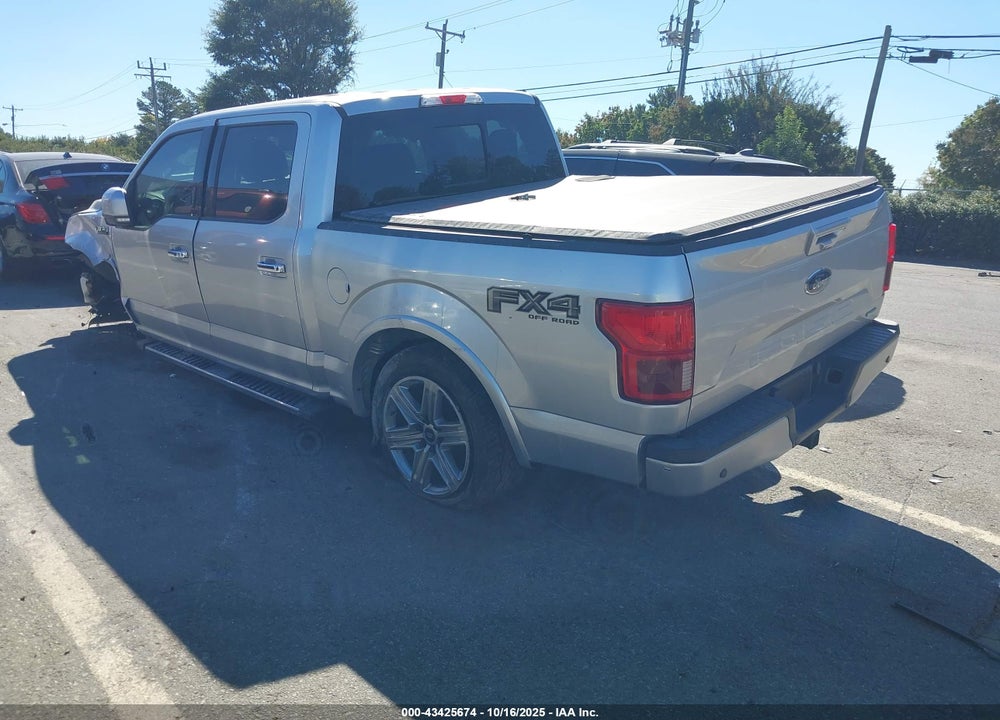 2019 FORD F-150 LARIAT VIN: 1FTEW1E46KFA73265