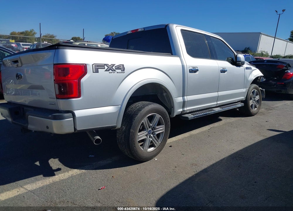 2019 FORD F-150 LARIAT VIN: 1FTEW1E46KFA73265