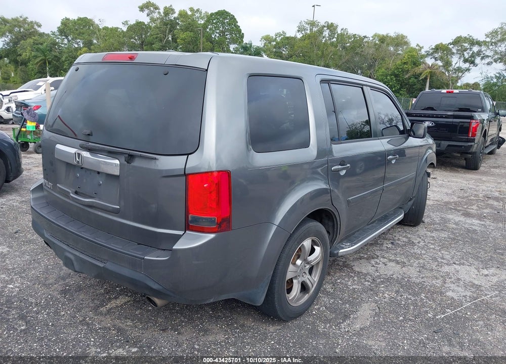 2013 HONDA PILOT EX-L VIN: 5FNYF3H55DB026829