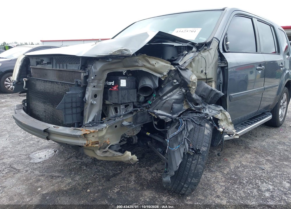 2013 HONDA PILOT EX-L VIN: 5FNYF3H55DB026829