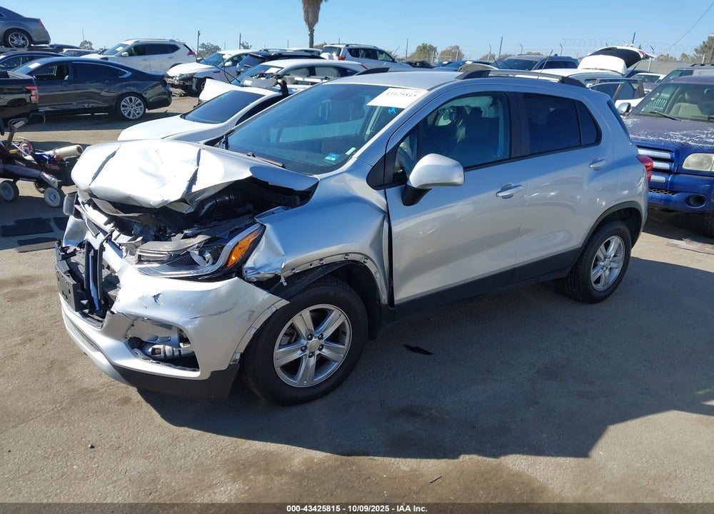 2021 CHEVROLET TRAX AWD LT VIN: KL7CJPSM6MB372548