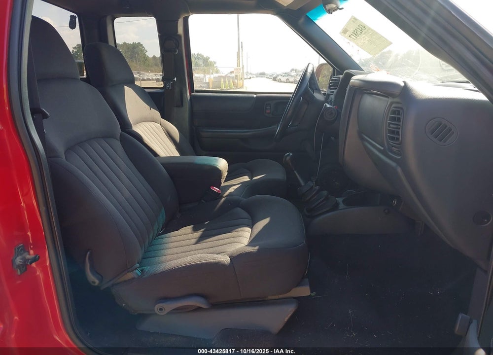 2003 CHEVROLET S-10 LS VIN: 1GCCS19H938245312