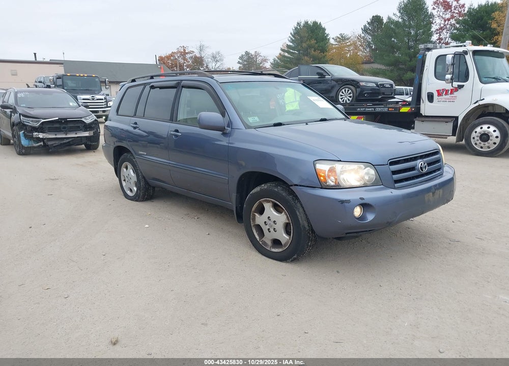 2007 TOYOTA HIGHLANDER LIMITED V6 VIN: JTEEP21A770225395