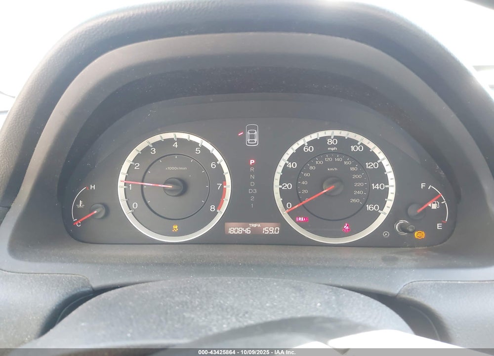 2011 HONDA ACCORD VIN: 1HGCP2F34BA058598