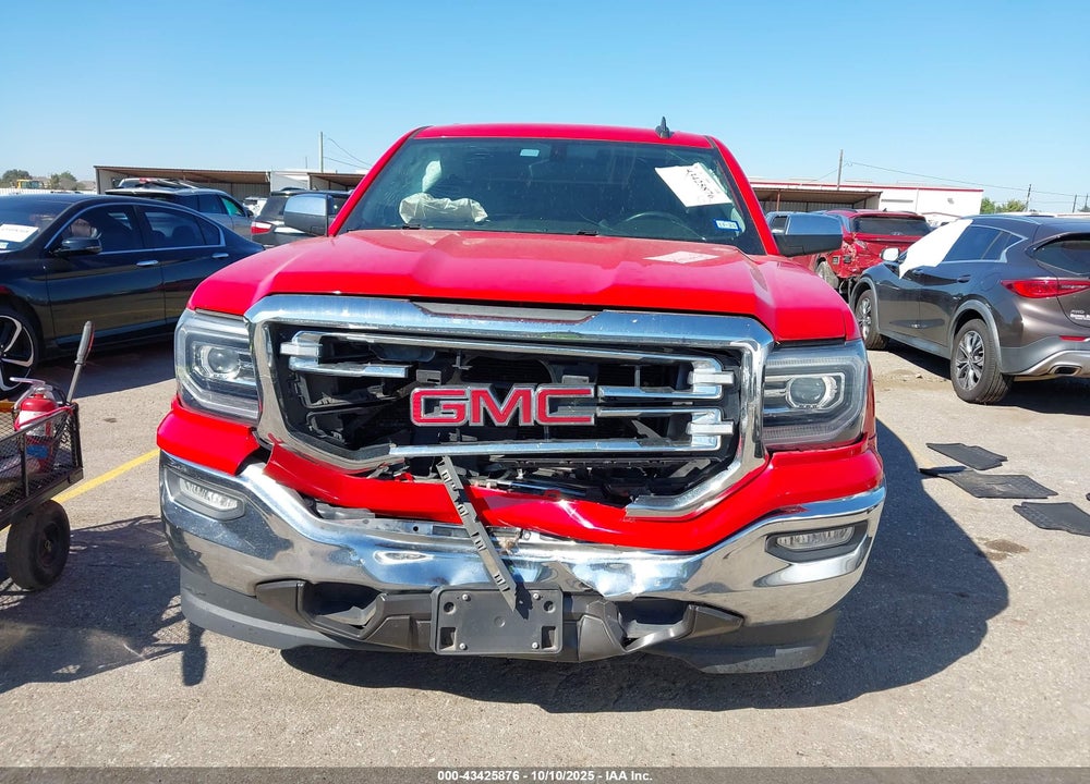 2016 GMC SIERRA 1500 SLT VIN: 3GTP1NEC2GG109867