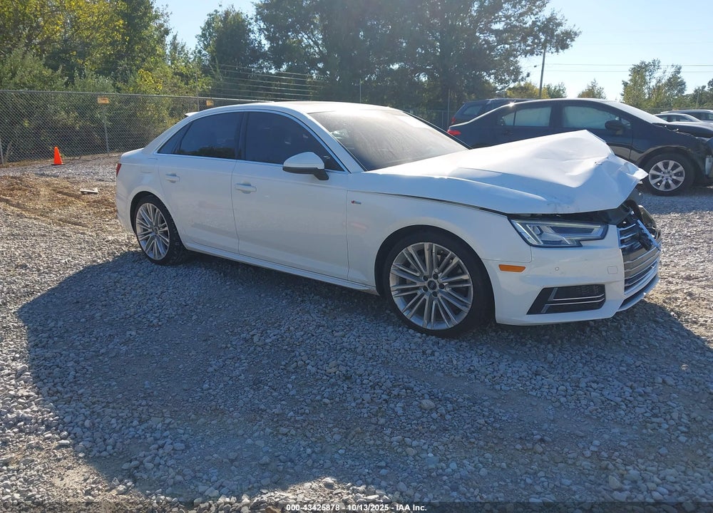 2017 AUDI A4 2.0T PREMIUM VIN: WAUENAF44HN036745