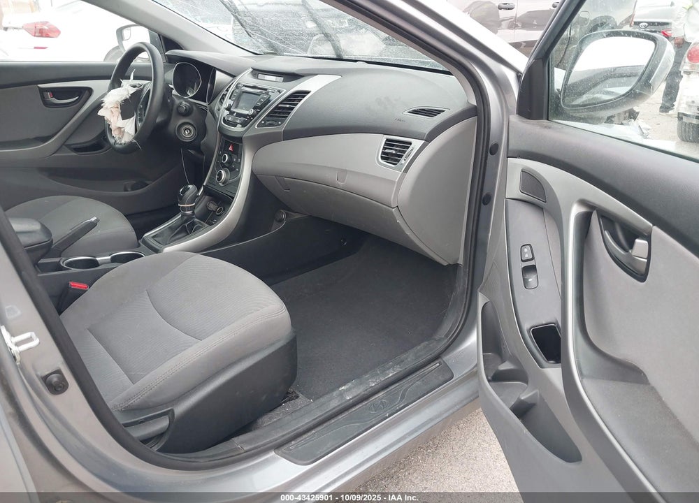 2015 HYUNDAI ELANTRA SE VIN: 5NPDH4AEXFH596001