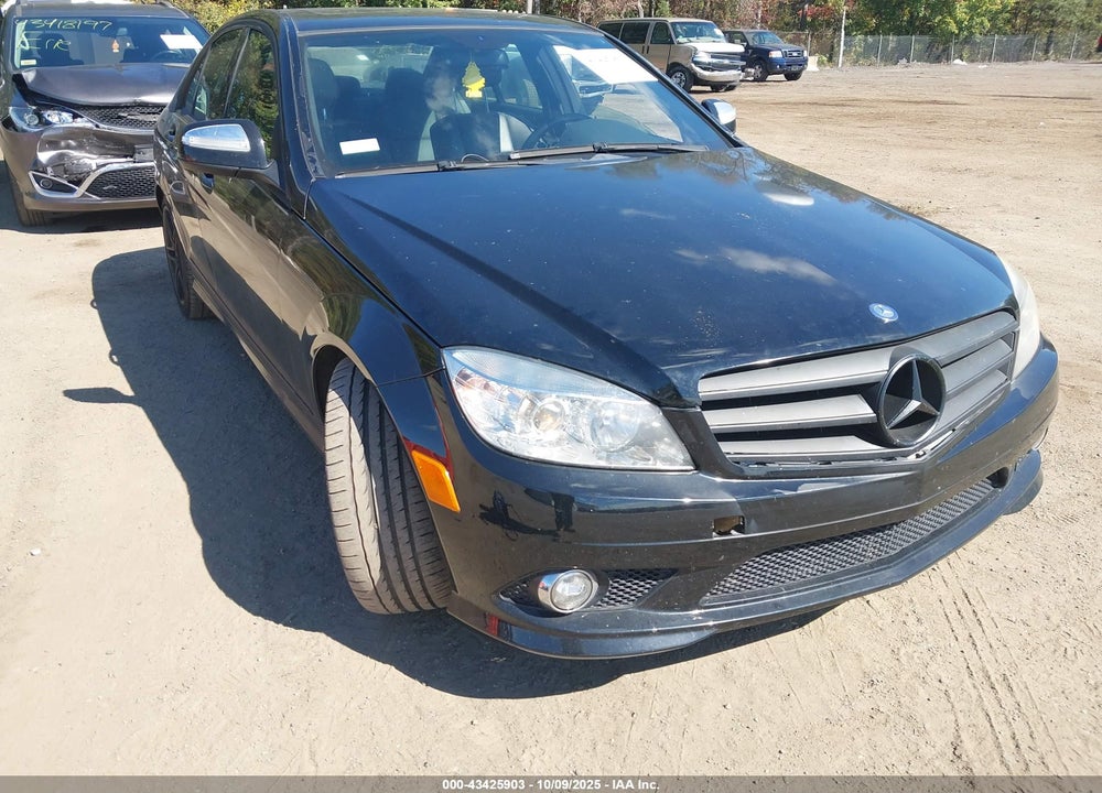 2009 MERCEDES-BENZ C CLASS VIN: WDDGF56X79R042758