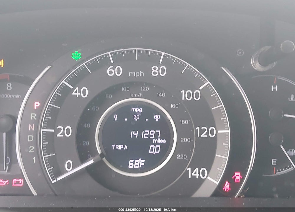 2012 HONDA CR-V EX-L VIN: JHLRM3H79CC003032