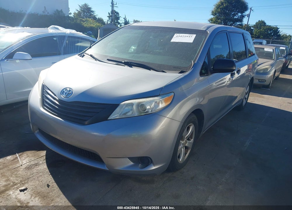 2016 TOYOTA SIENNA VIN: 5TDZK3DC2GS743662