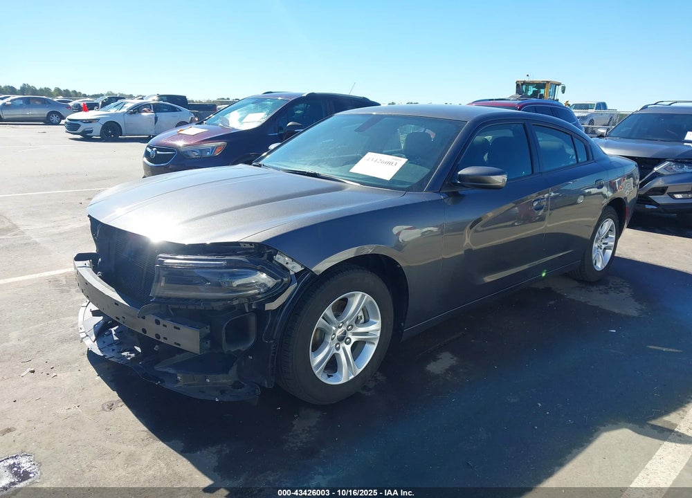 2022 DODGE CHARGER VIN: 2C3CDXBG9NH255645
