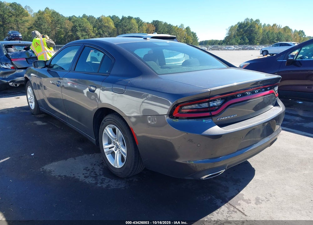 2022 DODGE CHARGER VIN: 2C3CDXBG9NH255645