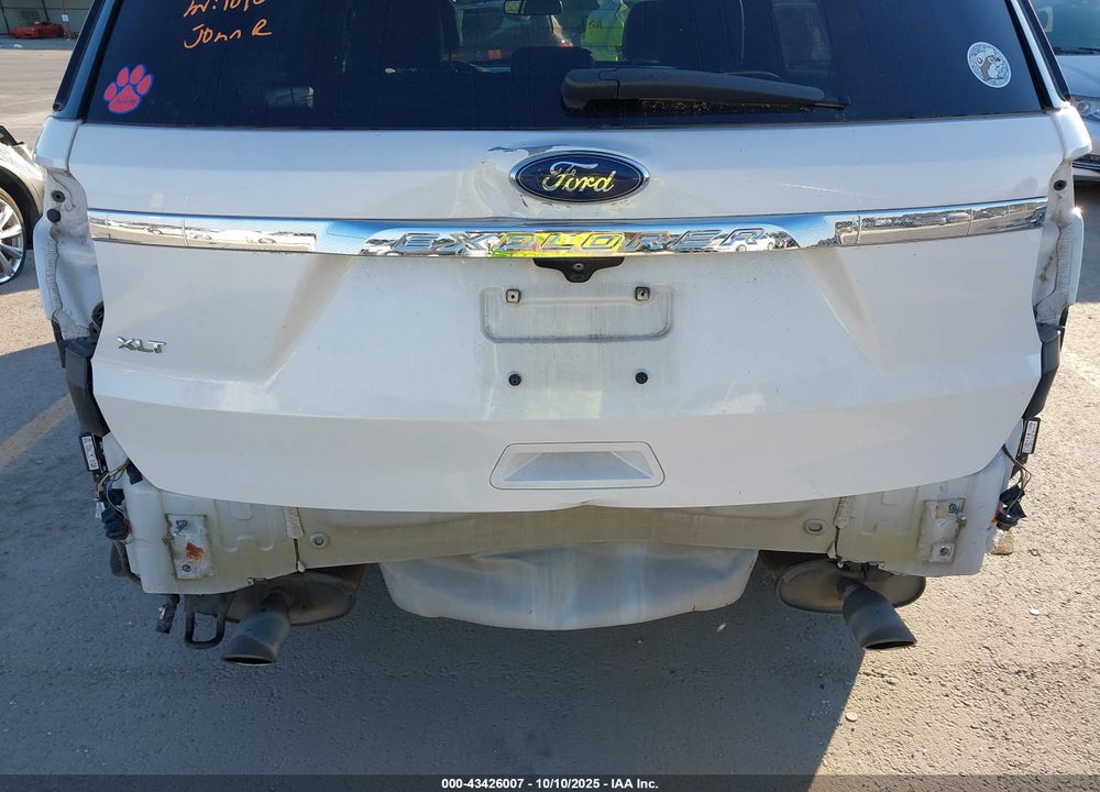 2017 FORD EXPLORER XLT VIN: 1FM5K7D83HGC53871
