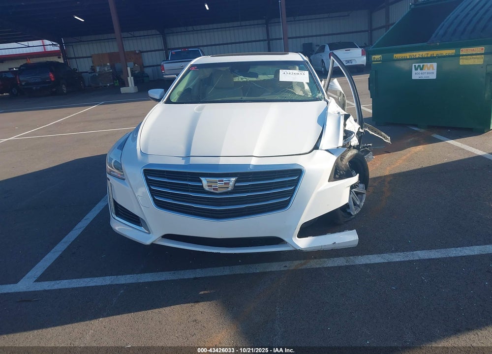 2015 CADILLAC CTS LUXURY VIN: 1G6AR5SX7F0143346