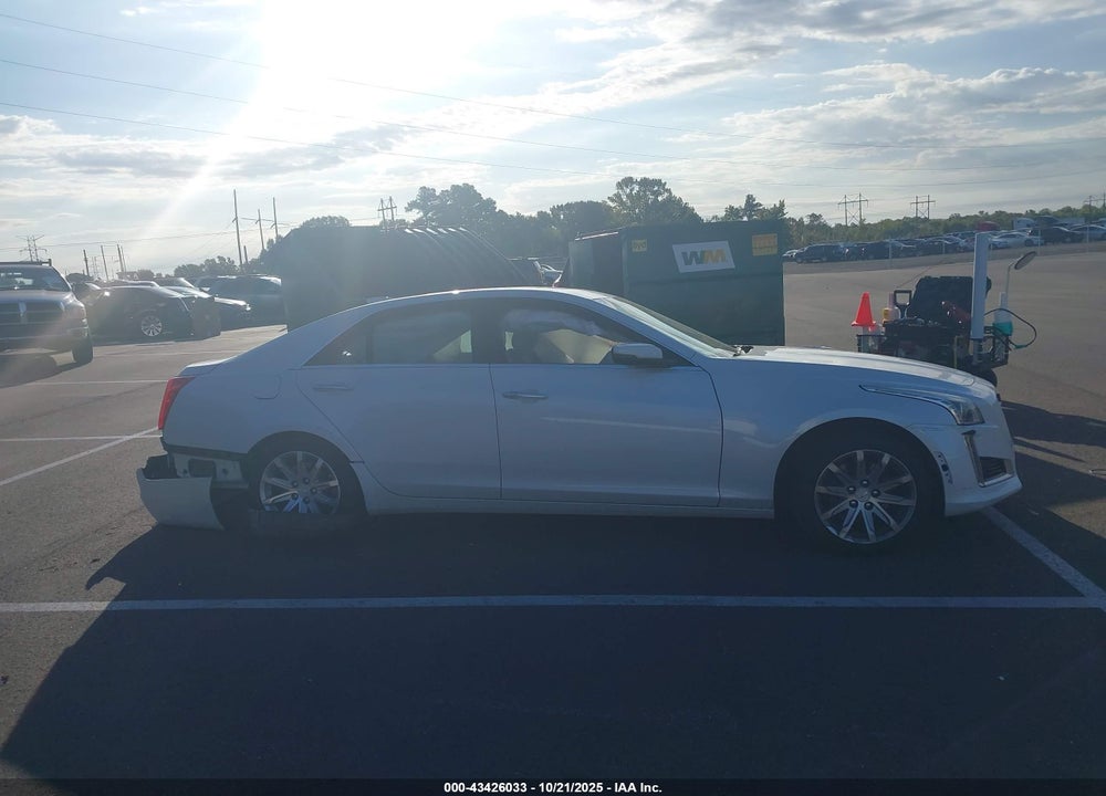 2015 CADILLAC CTS LUXURY VIN: 1G6AR5SX7F0143346