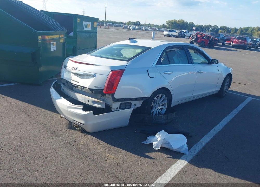 2015 CADILLAC CTS LUXURY VIN: 1G6AR5SX7F0143346