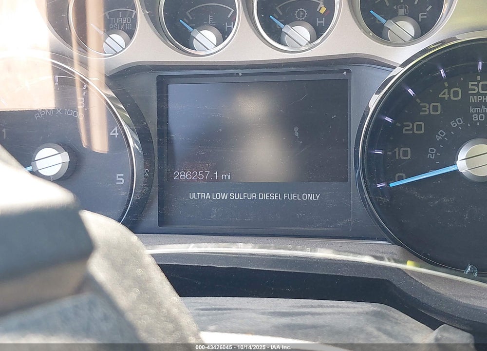 2013 FORD F-350 LARIAT VIN: 1FT8W3DT1DEB56970
