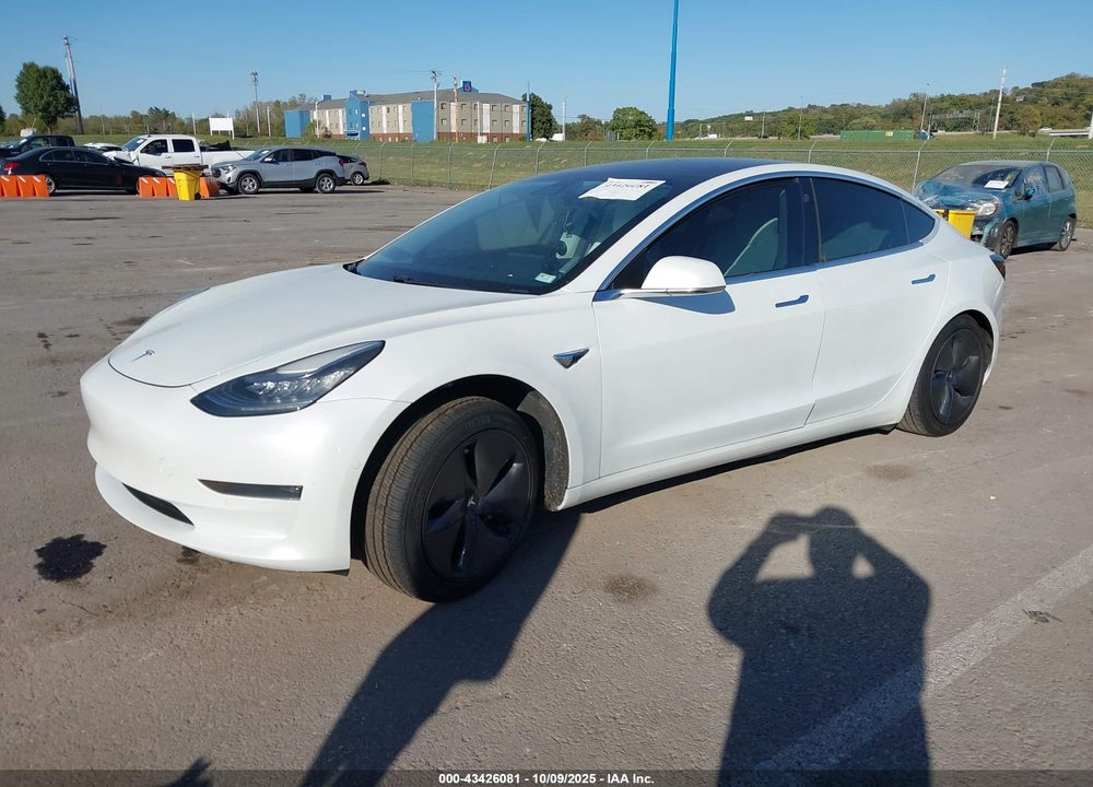 2020 TESLA MODEL 3 LONG RANGE DUAL MOTOR ALL-WHEEL DRIVE VIN: 5YJ3E1EB2LF720100