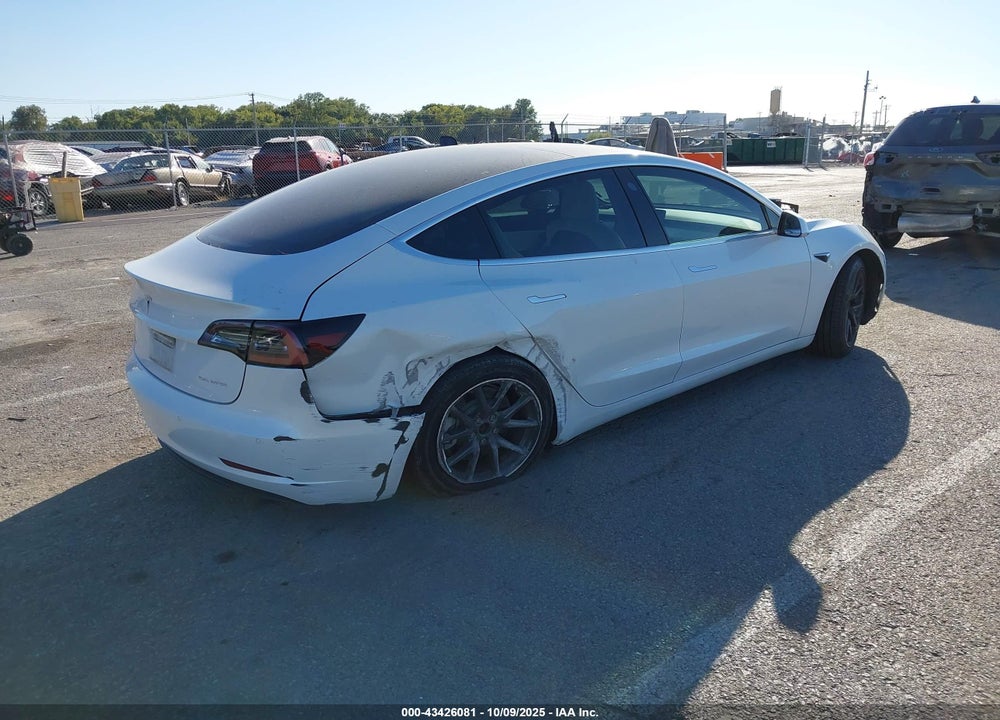 2020 TESLA MODEL 3 LONG RANGE DUAL MOTOR ALL-WHEEL DRIVE VIN: 5YJ3E1EB2LF720100