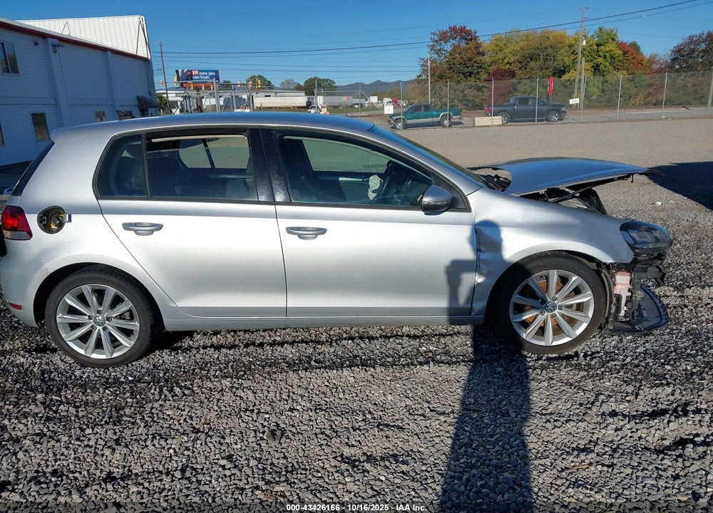 2012 VOLKSWAGEN GOLF TDI 4-DOOR VIN: WVWNM7AJ2CW333196